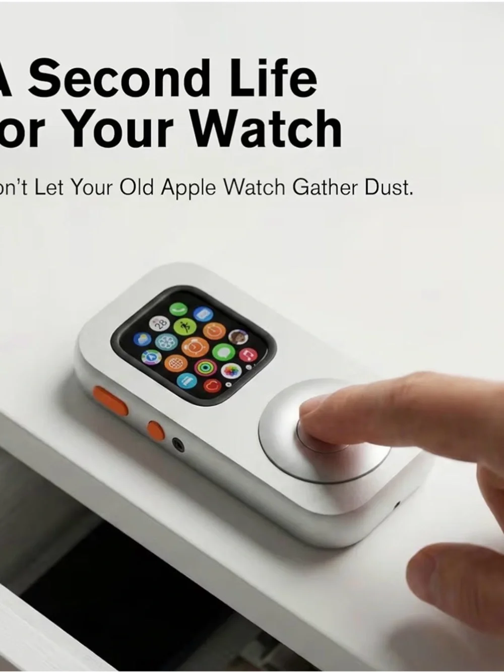 Original iPod Style Apple Watch Case Metal Aluminium Alloy Series 7/8/9